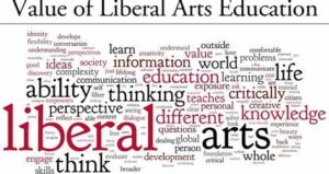 Liberal Arts word cloud