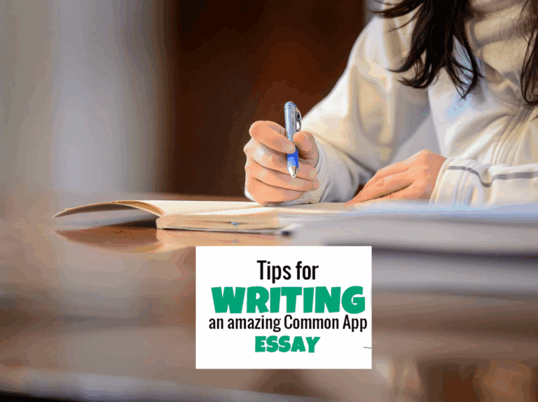 How to write your common app essay