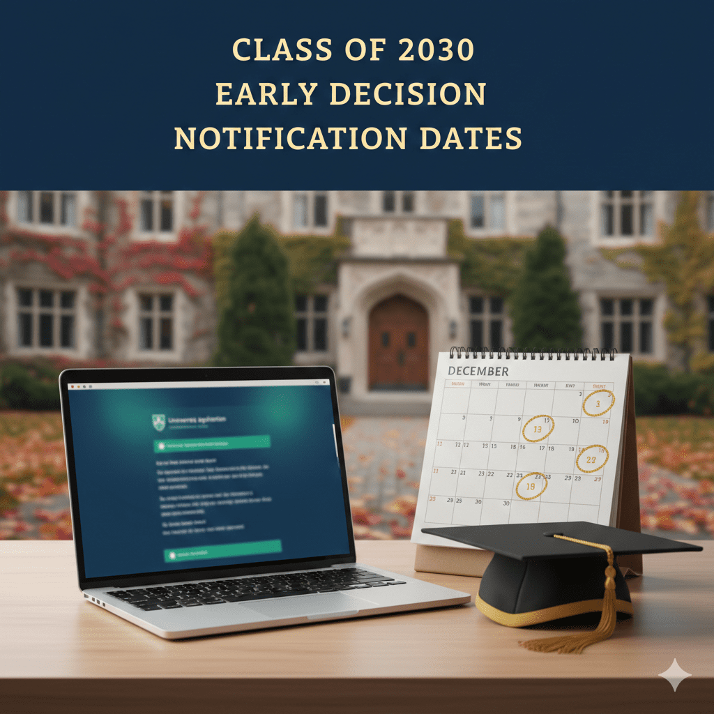Class of 2030 Early Decision Notification Dates | Ivy Central Class of ...